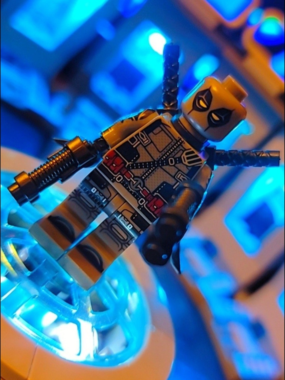 Deadpool Minifigure Lego Compatible